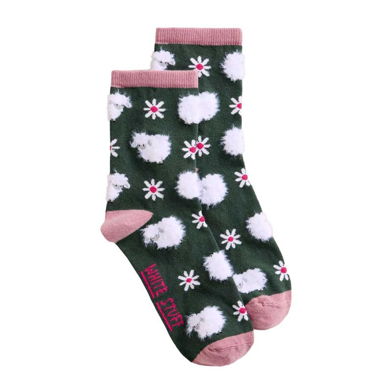 White Stuff Fluffy Ankle Sock image number 0